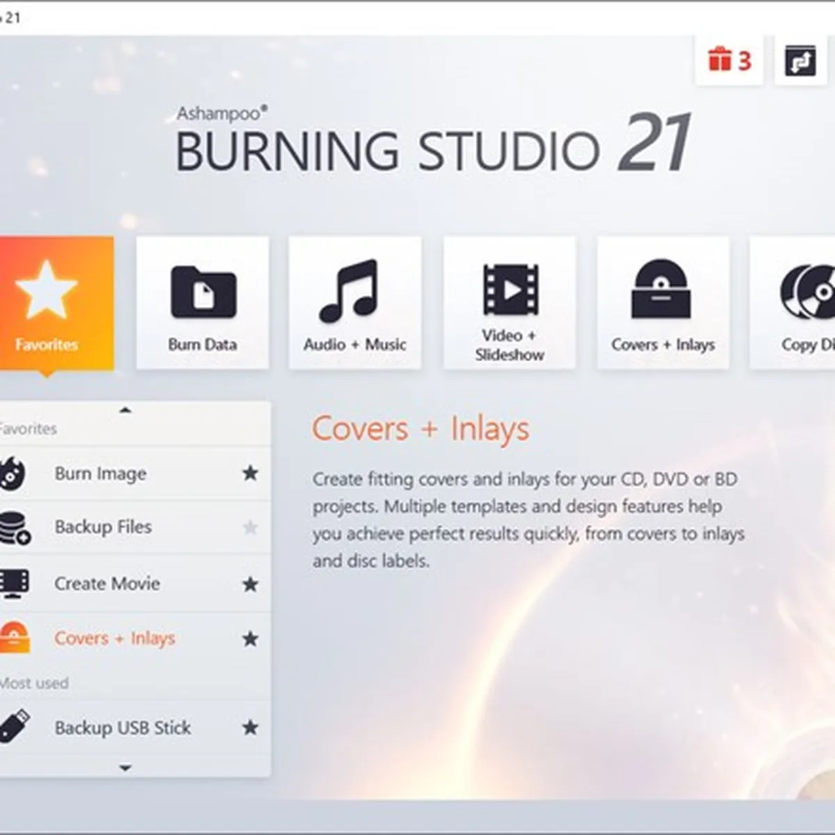 Ashampoo Burning Studio: avis sur le logiciel de sauvegarde (backup): fonctionnalités, avantages, inconvénients et tarifs