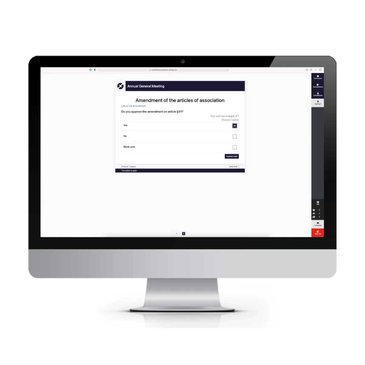 Notre avis sur Assembly Voting : un logiciel de vote à découvrir