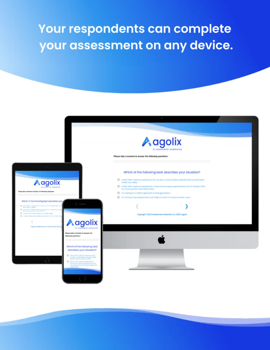 Notre avis sur Assessment Generator : un logiciel d'enquête / sondage / questionnaire à découvrir