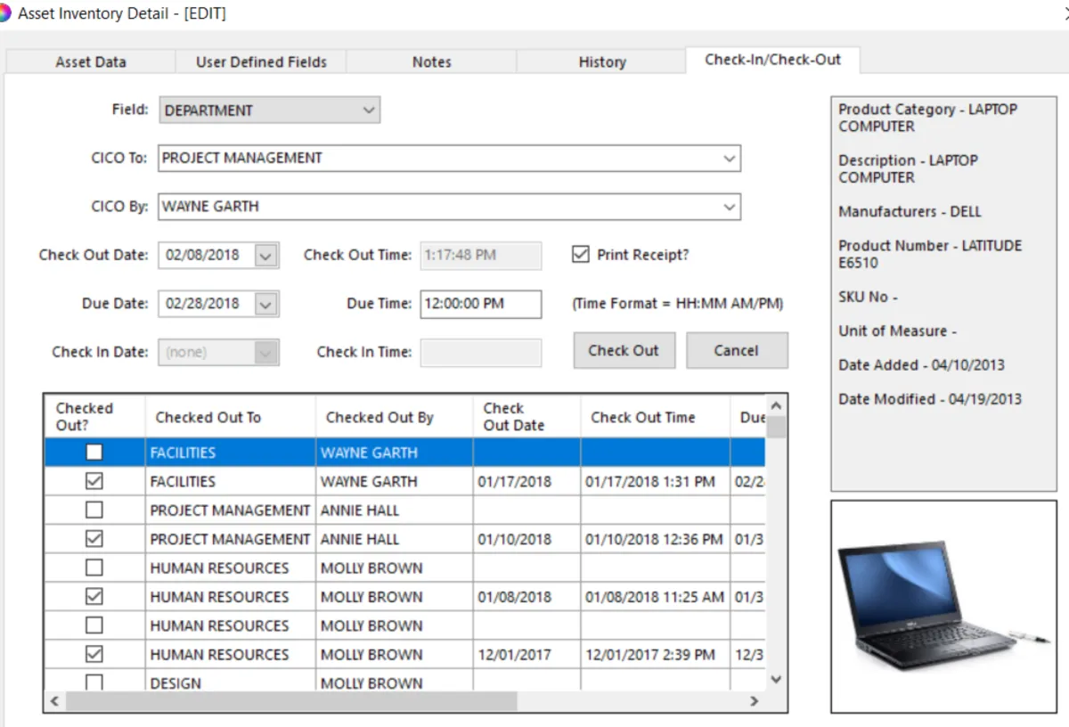 Interface AssetWIN: fonctionnalités, prix, alternatives