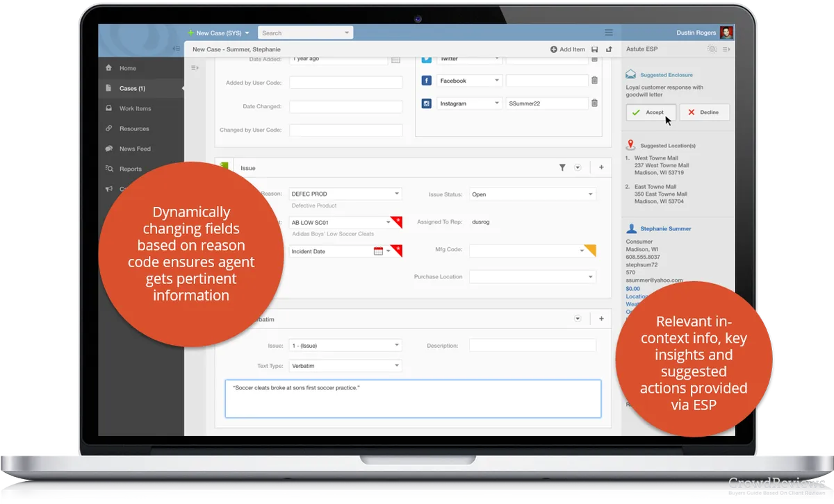 Notre avis sur Astute ePowerCenter : un logiciel de service client (assistance / support / SAV) à découvrir