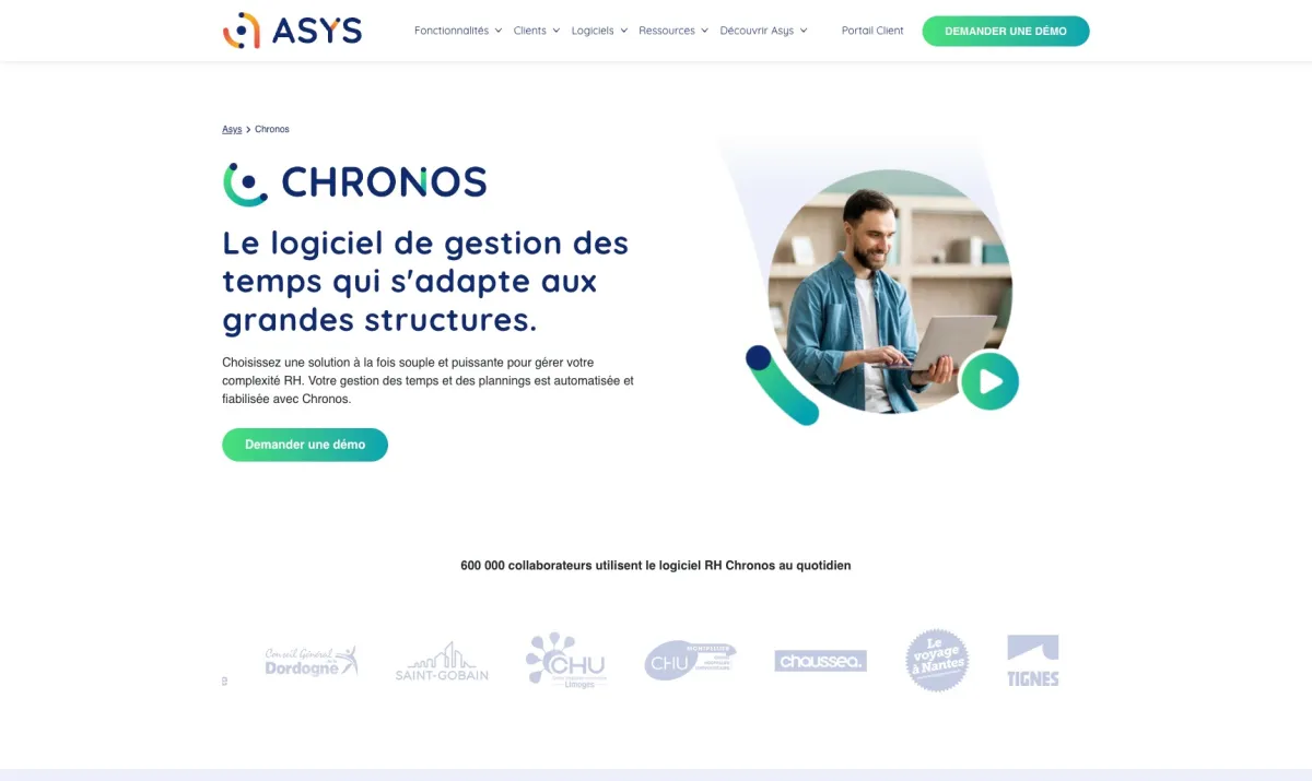 Interface Asys Chronos : image, ergonomie, alternatives Interface Asys Chronos : image, ergonomie, alternatives