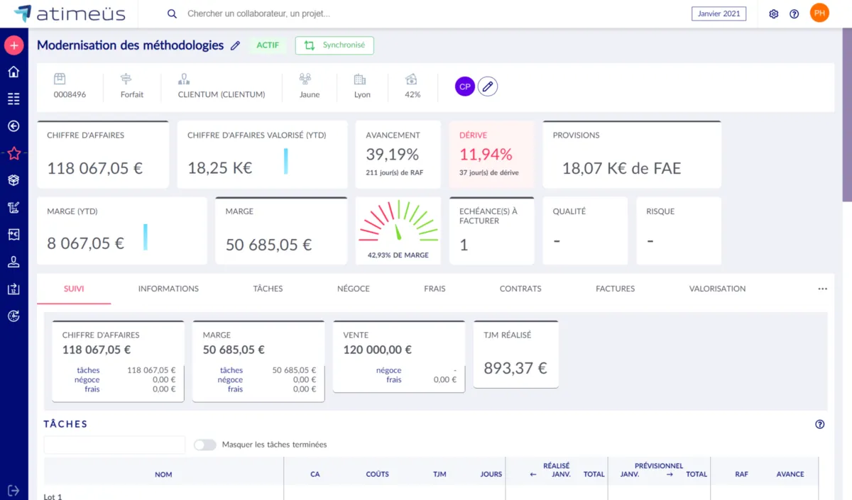 Interface atimeus: image, ergonomie, alternatives