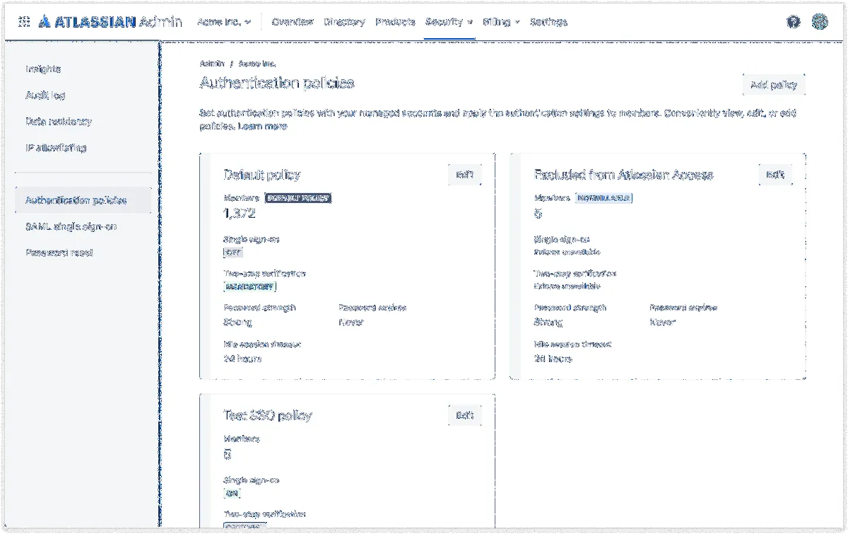 Notre avis sur Atlassian Access : un logiciel de gestion des identités et des accès (IAM) à découvrir