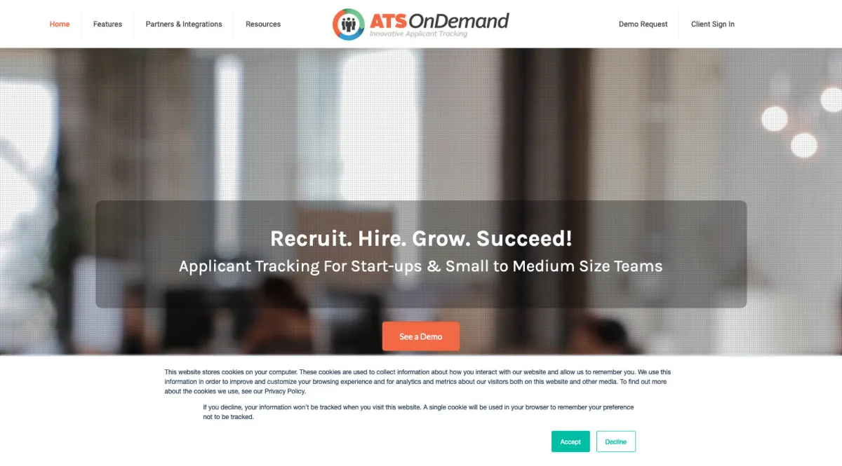 Interface ATS OnDemand : fonctionnalités, prix, alternatives