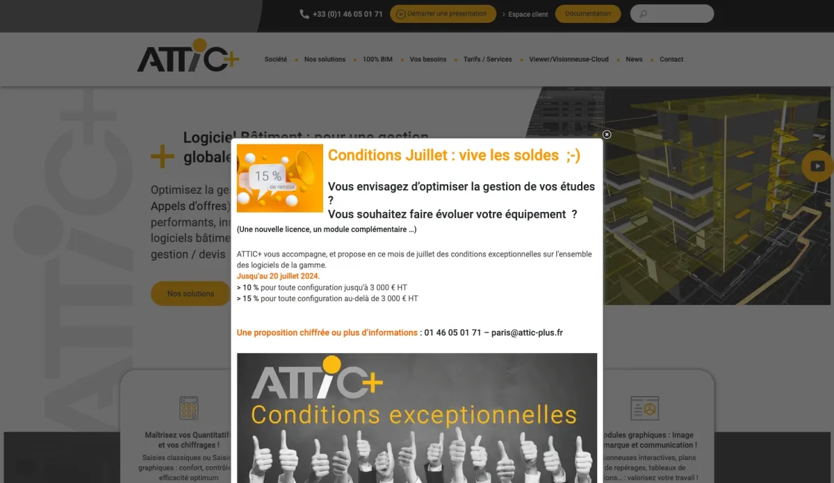 Notre avis sur ATTIC+ : un progiciel à découvrir