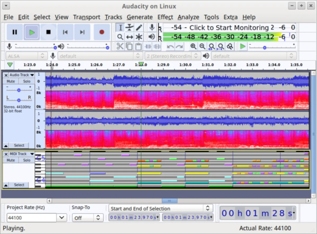 Interface Audacity: image, ergonomie, alternatives