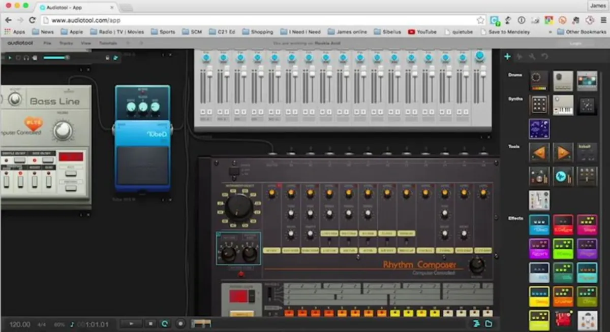 Interface Audiotool: fonctionnalités, prix, alternatives