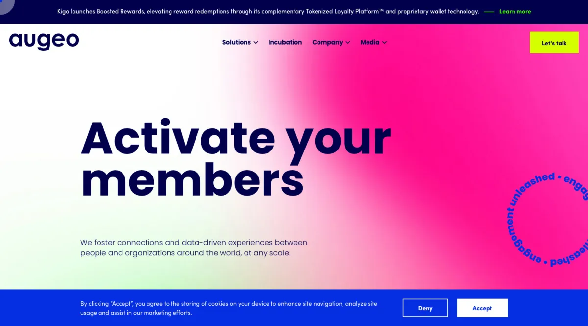 Interface Augeo : fonctionnalités, prix, alternatives