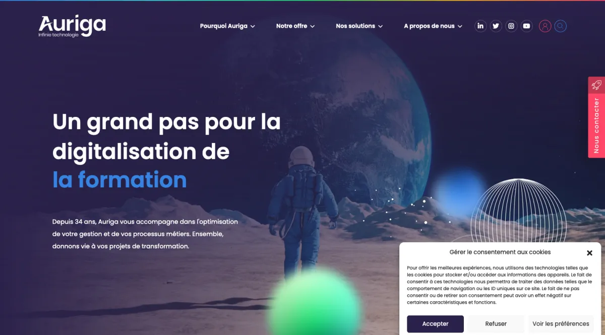 Interface Auriga : fonctionnalités, prix, alternatives Interface Auriga : fonctionnalités, prix, alternatives