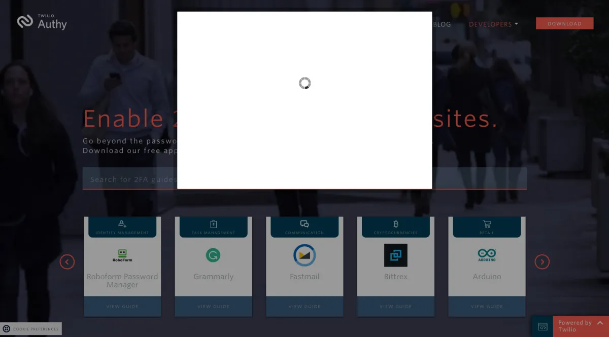Interface Authy : image, ergonomie, alternatives Interface Authy : image, ergonomie, alternatives