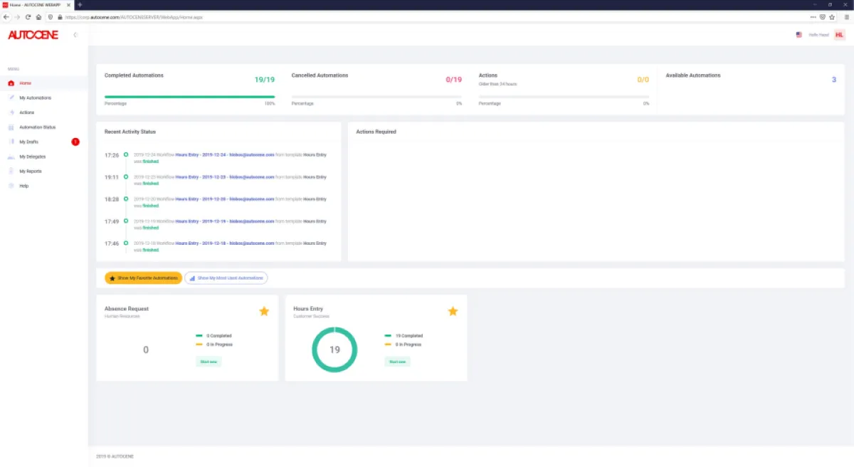 Notre avis sur Autocene : un logiciel BPM (business process management) à découvrir