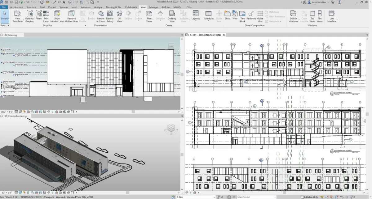 Notre avis sur AutoDesk Revit : un logiciel BIM (modélisation des données du bâtiment) à découvrir