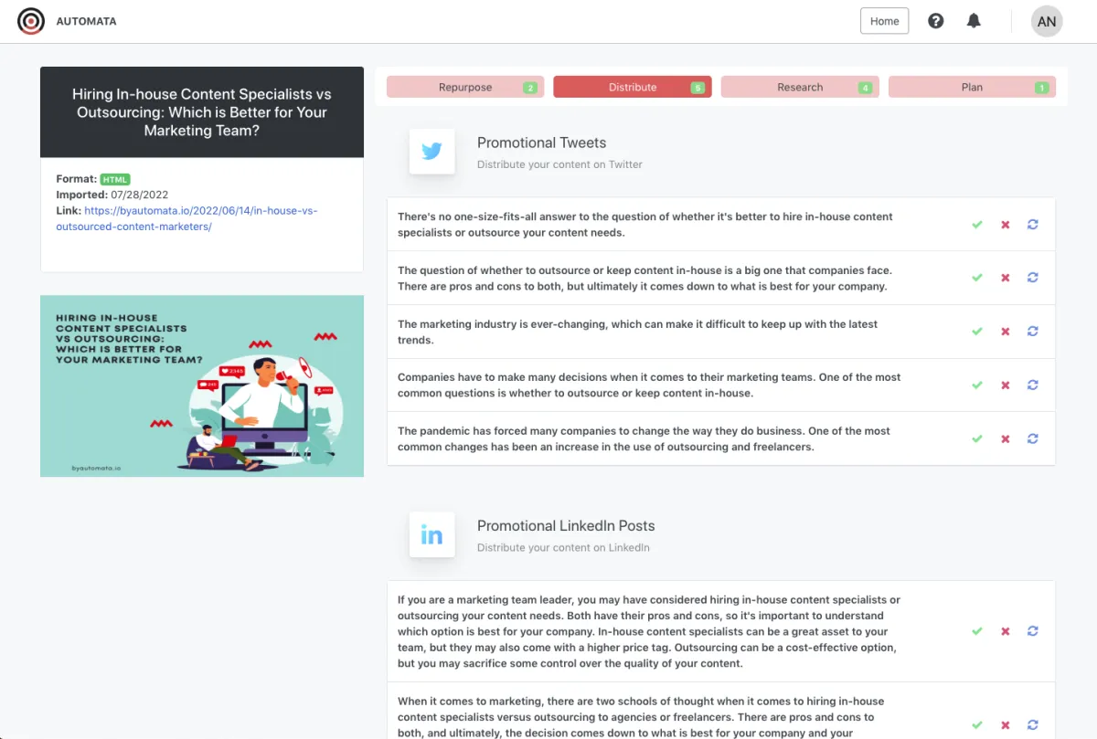 Notre avis sur Automata : un logiciel de marketing de contenu (content marketing) à découvrir