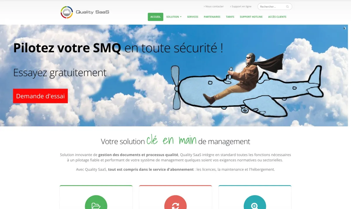 Interface Quality SaaS : fonctionnalités, prix, alternatives