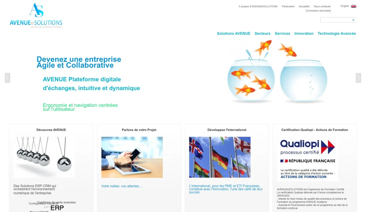 Notre avis sur AVENUEeSOLUTIONS : un logiciel ERP à découvrir