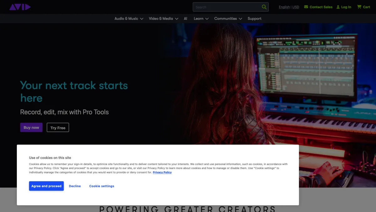 Interface Avid : fonctionnalités, prix, alternatives