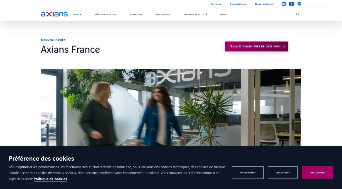 Notre avis sur Axians : un progiciel à découvrir