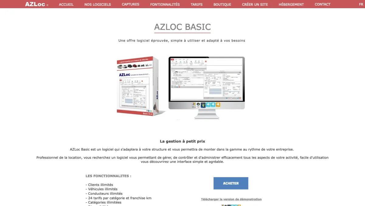 Notre avis sur AZLoc Premium : un logiciel ERP à découvrir
