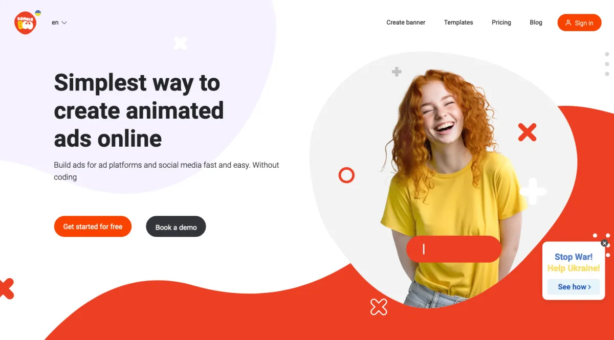 Interface BannerBoo : fonctionnalités, prix, alternatives