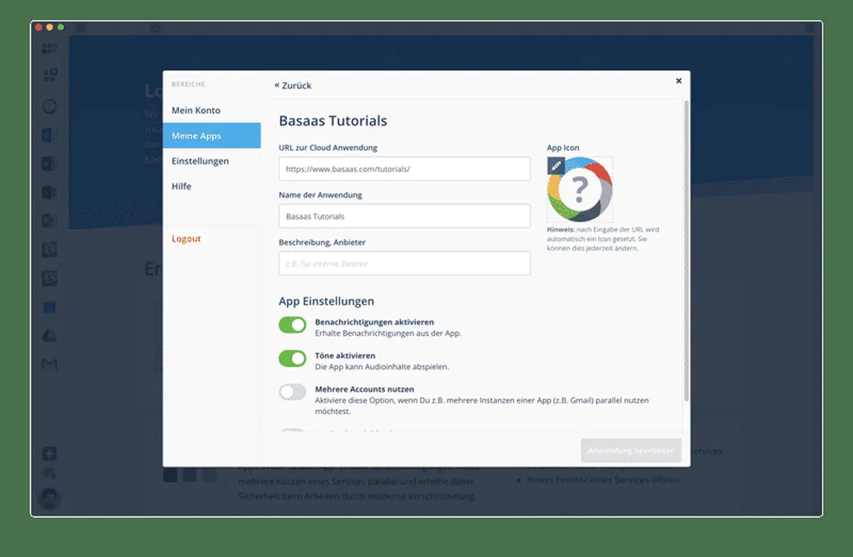 Interface Basaas: fonctionnalités, prix, alternatives