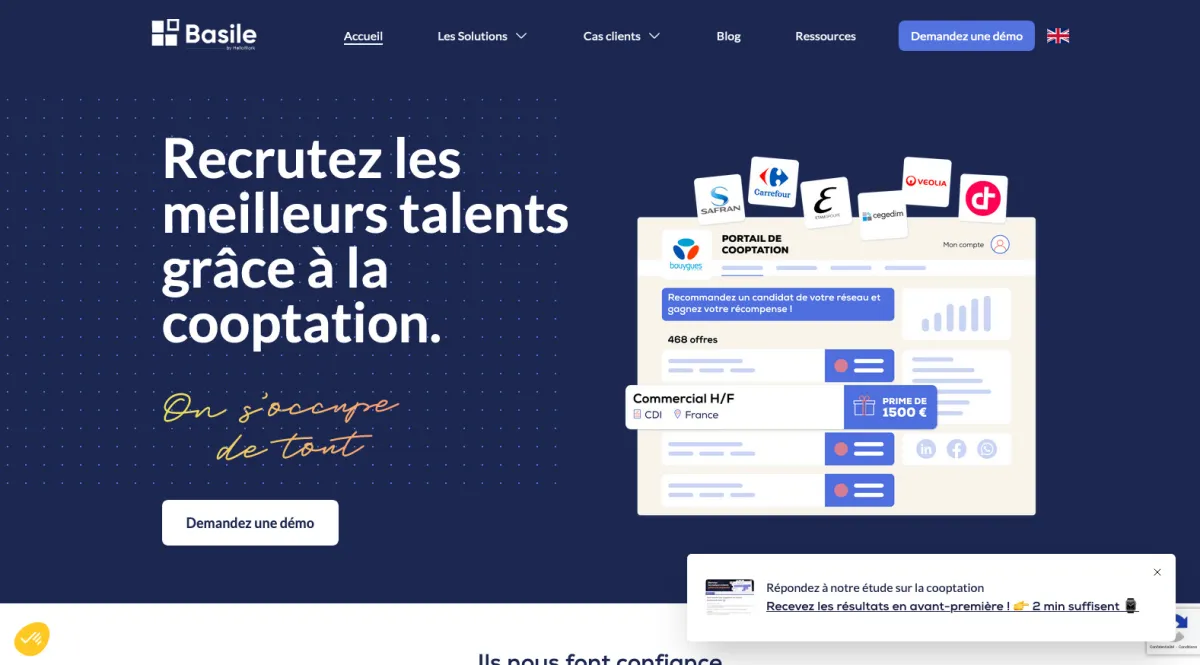 Interface Basile : fonctionnalités, prix, alternatives