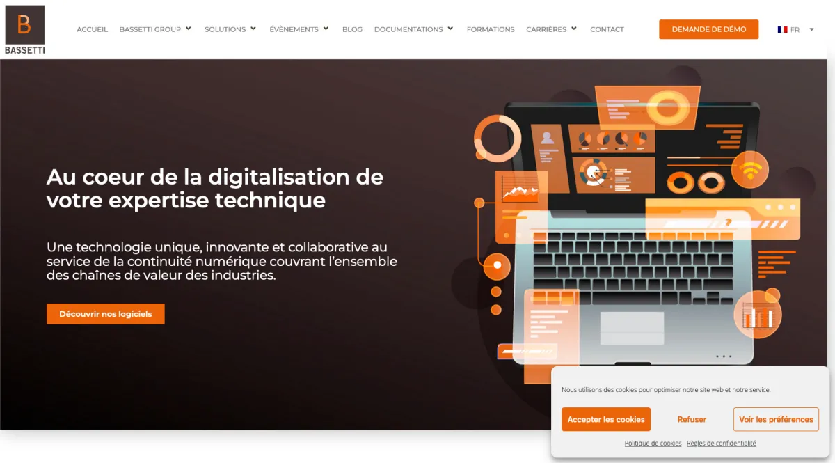 Interface Bassetti : fonctionnalités, prix, alternatives