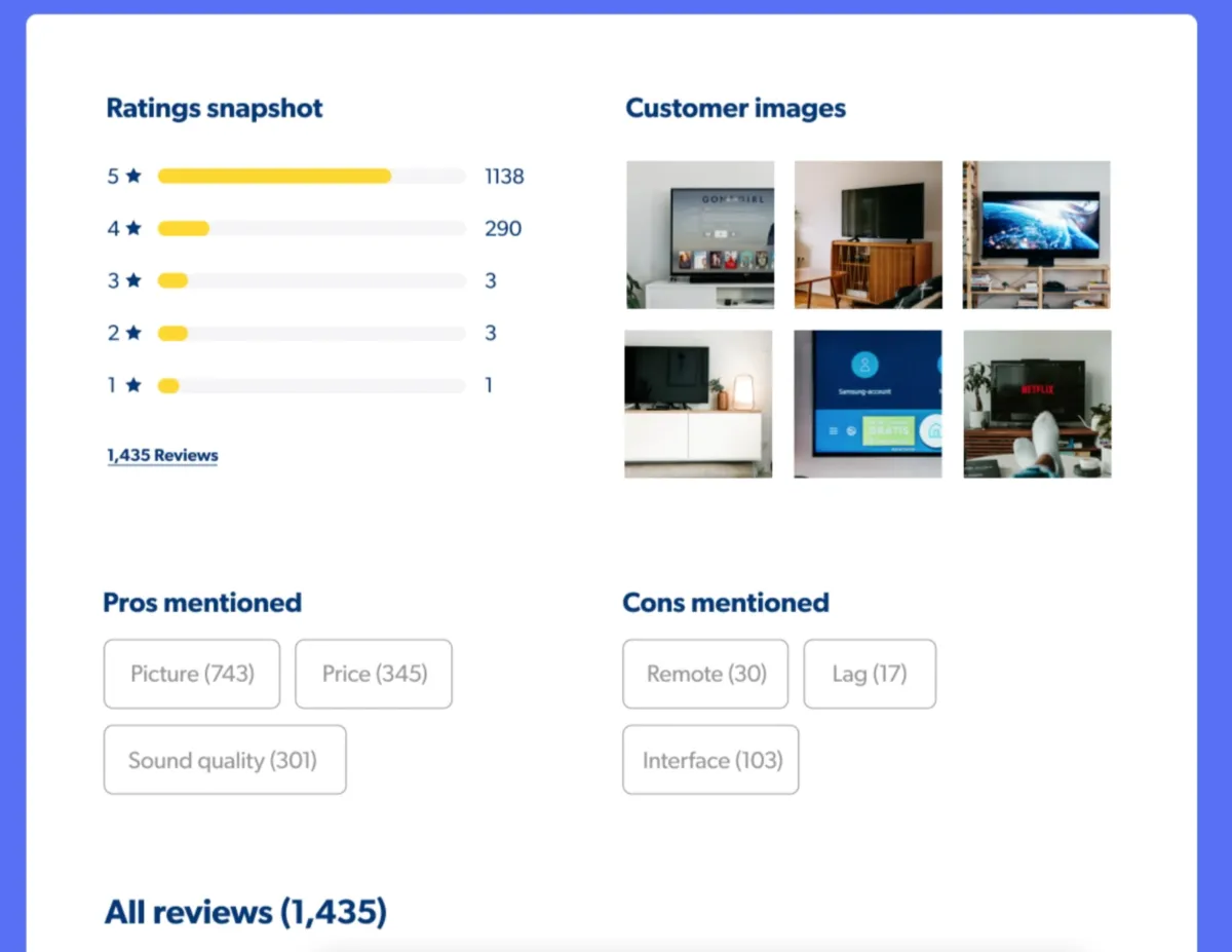 Notre avis sur Bazaarvoice : un logiciel d'expérience client (CX) à découvrir