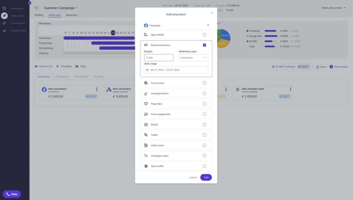 Interface Be Addy: fonctionnalités, prix, alternatives