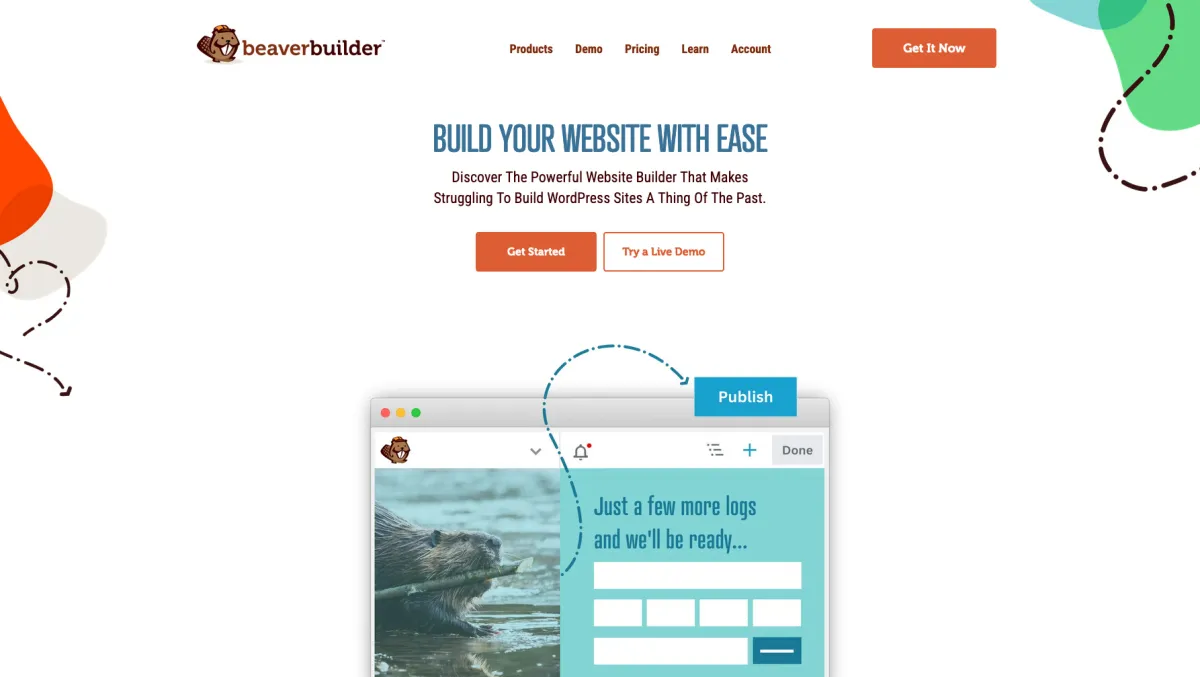 Interface Beaver Builder : image, ergonomie, alternatives