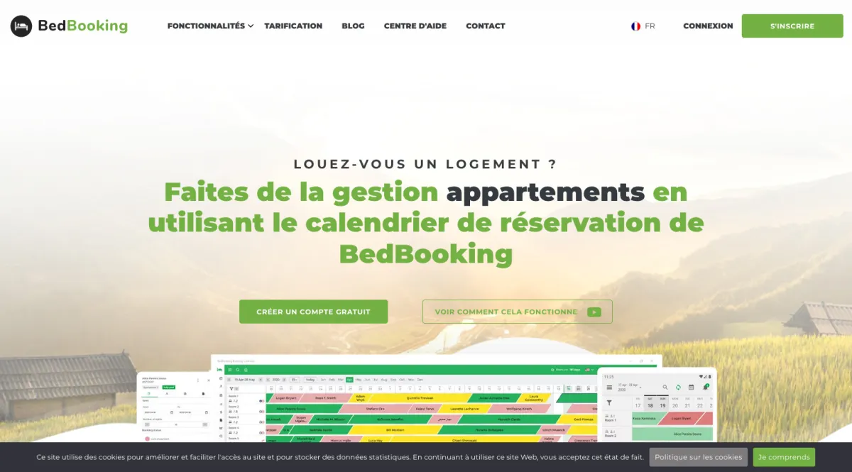 Interface BedBooking : fonctionnalités, prix, alternatives