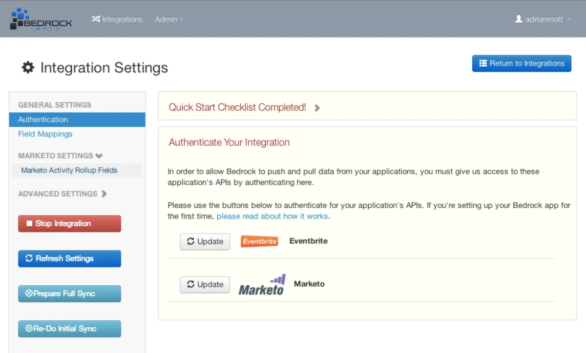 Interface Bedrock Data: fonctionnalités, prix, alternatives