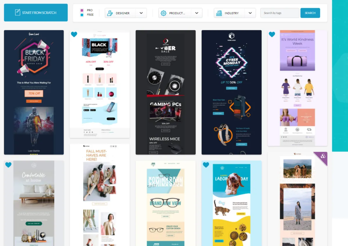 Beefree: avis sur le logiciel d'emailing et newsletters (marketing par email): fonctionnalités, avantages, inconvénients et tarifs