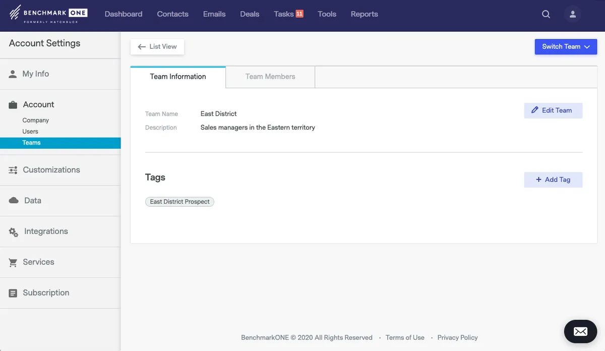 Notre avis sur BenchmarkONE : un logiciel CRM à découvrir