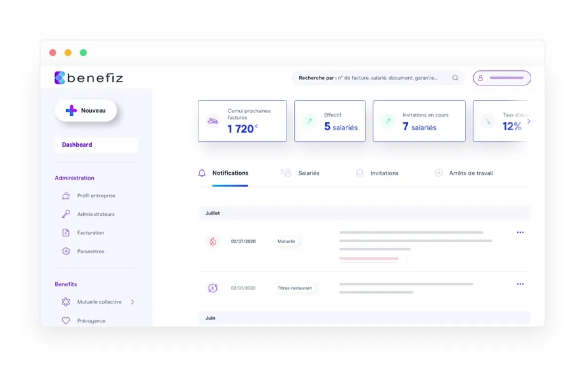 Notre avis sur Benefiz : un logiciel RH (gestion des ressources humaines) à découvrir