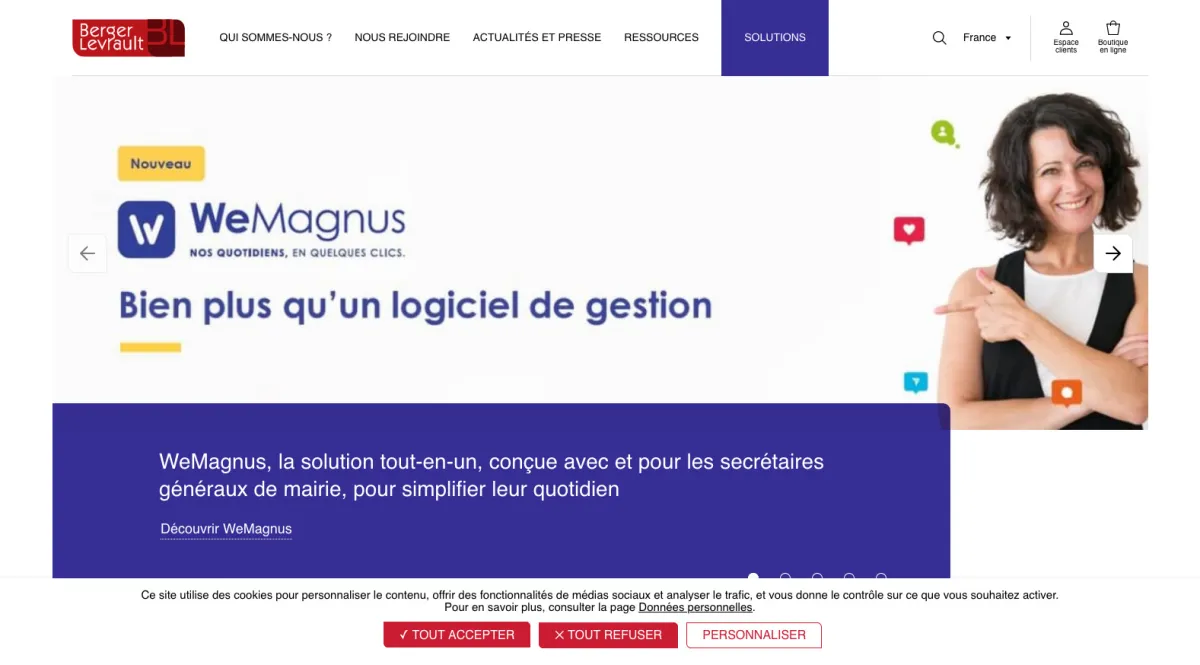 Interface Berger-Levrault : image, ergonomie, alternatives Interface Berger-Levrault : image, ergonomie, alternatives
