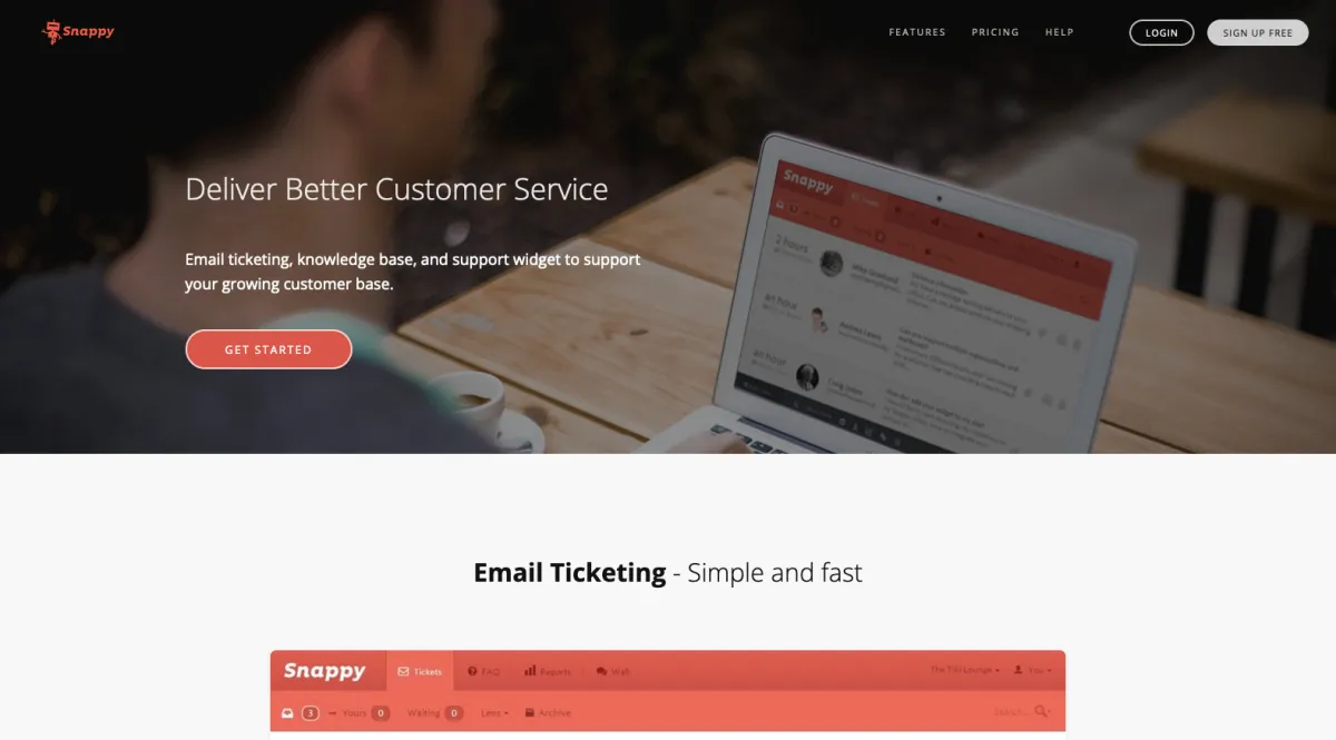 Interface BeSnappy : fonctionnalités, prix, alternatives