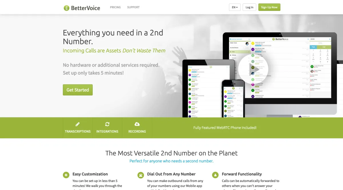 Interface Better Voice : image, ergonomie, alternatives