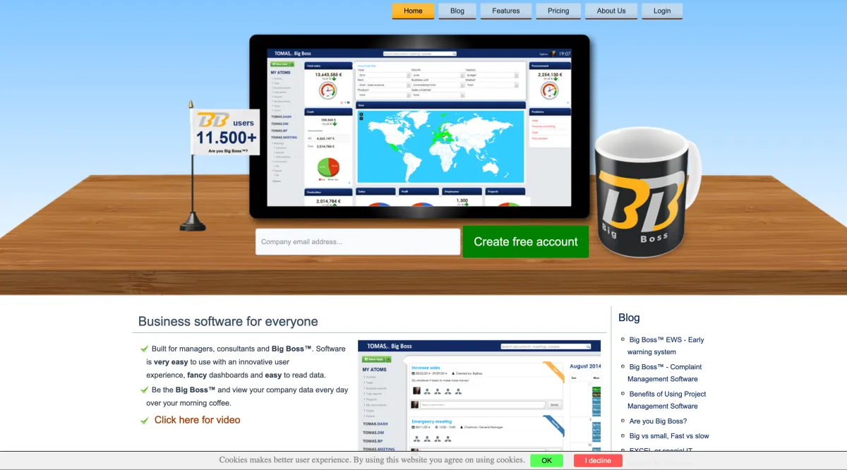Interface Big Boss : fonctionnalités, prix, alternatives
