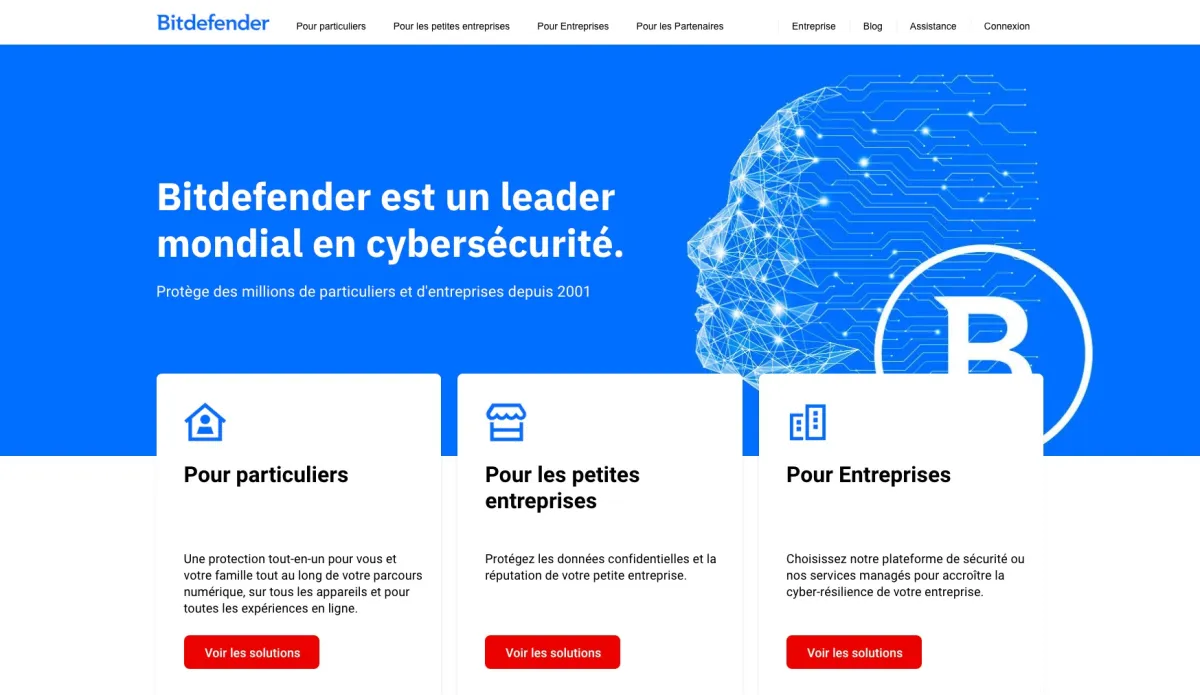Interface Bitdefender Antivirus Plus : image, ergonomie, alternatives Interface Bitdefender Antivirus Plus : image, ergonomie, alternatives