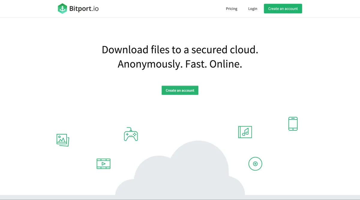 Interface Bitport.io : fonctionnalités, prix, alternatives