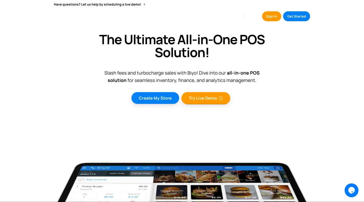 Interface Biyo POS : image, ergonomie, alternatives
