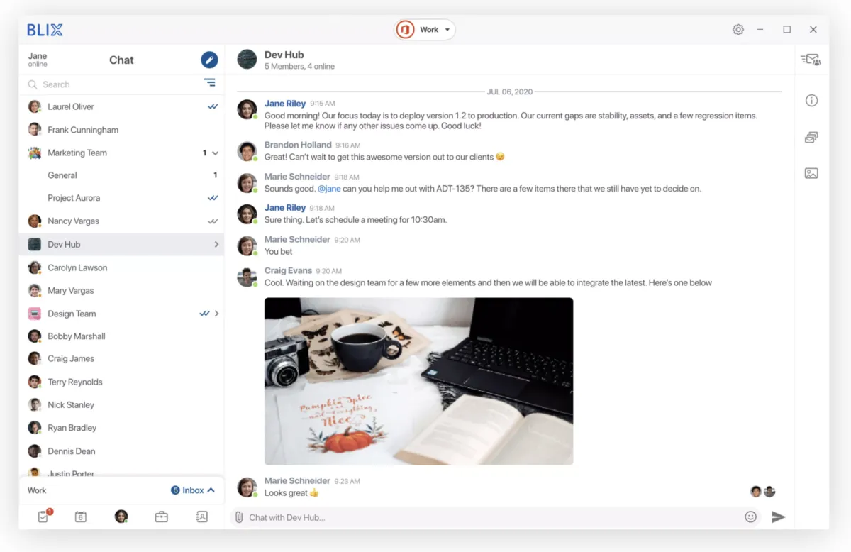 Interface Blix: fonctionnalités, prix, alternatives