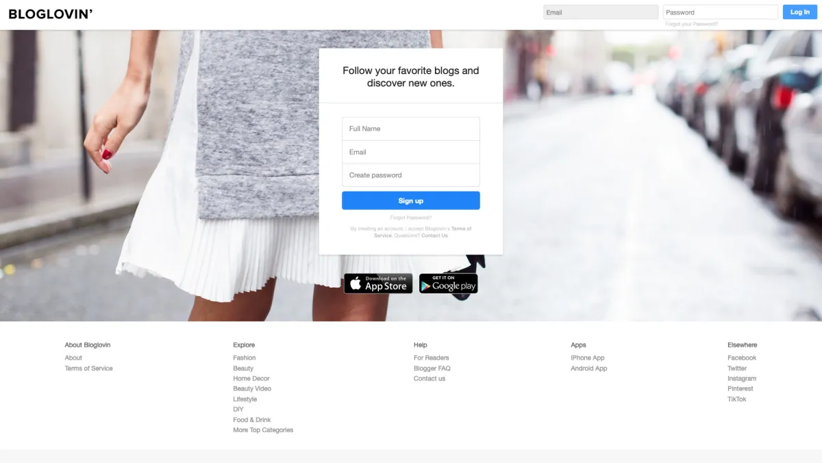 Interface Bloglovin' : fonctionnalités, prix, alternatives Interface Bloglovin' : fonctionnalités, prix, alternatives