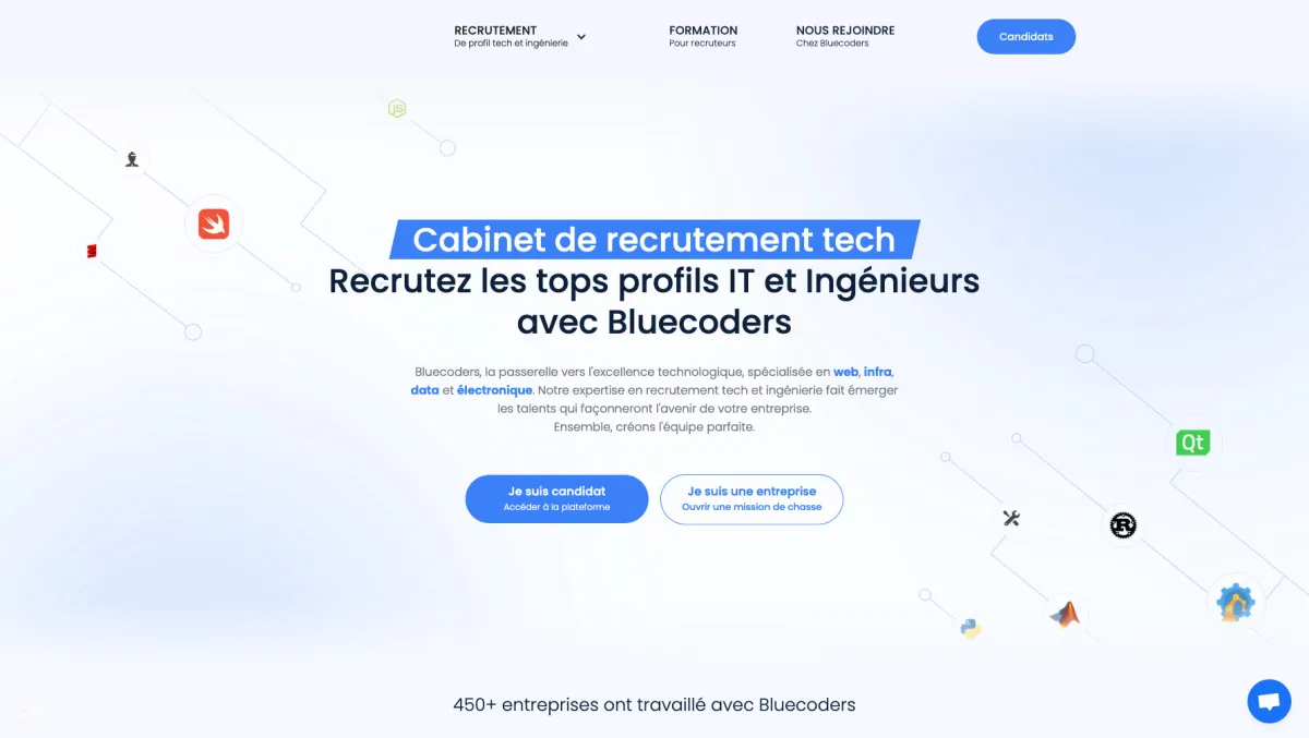 Interface Bluecoders : fonctionnalités, prix, alternatives Interface Bluecoders : fonctionnalités, prix, alternatives