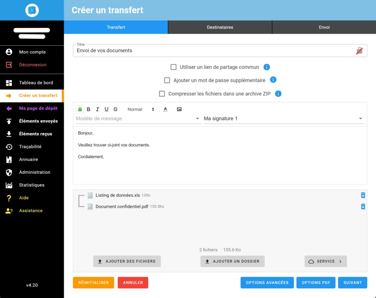 Notre avis sur BlueFiles : un logiciel de transfert de fichiers à découvrir