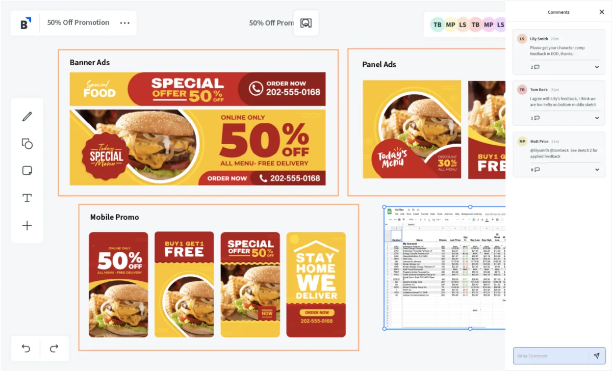 Interface Bluescape: fonctionnalités, prix, alternatives
