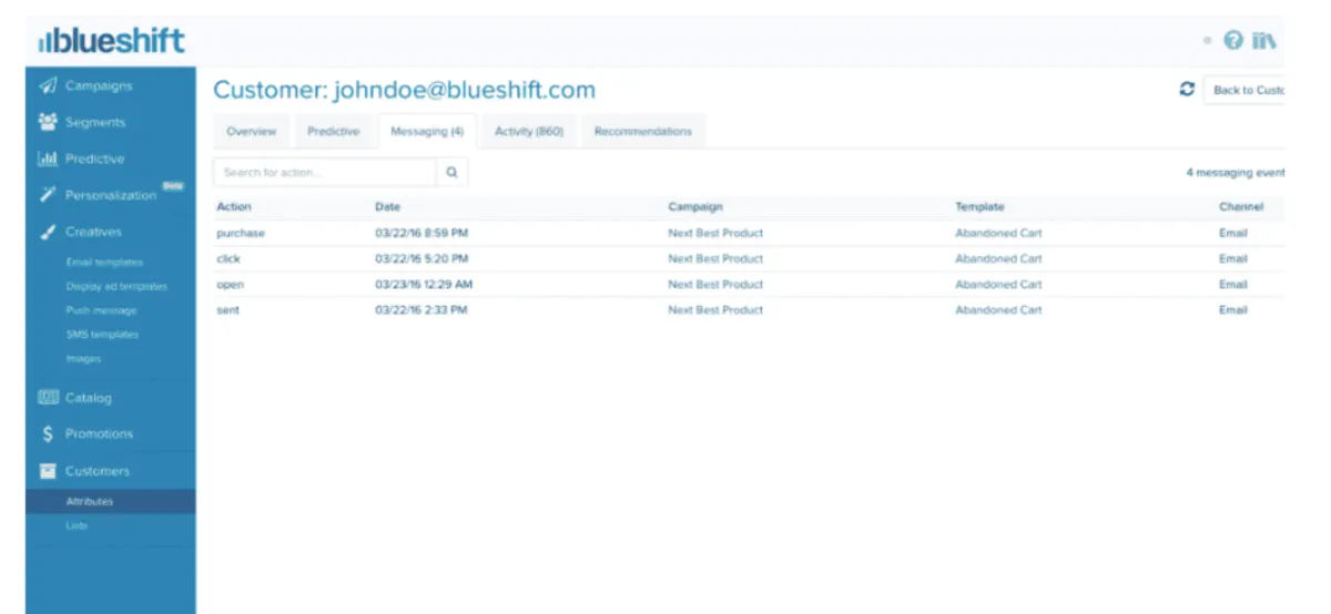 Interface Blueshift: image, ergonomie, alternatives