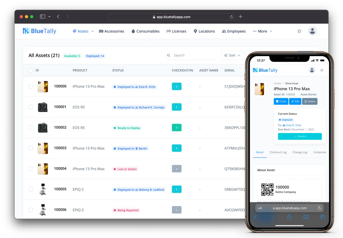 Notre avis sur BlueTally : un logiciel de gestion des actifs informatiques (ITAM) à découvrir