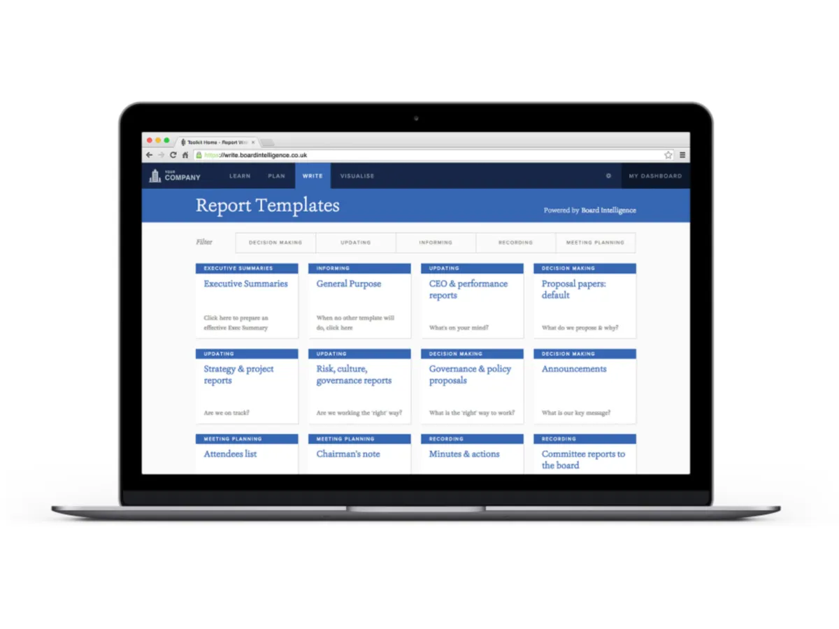 Interface Board Intelligence: fonctionnalités, prix, alternatives